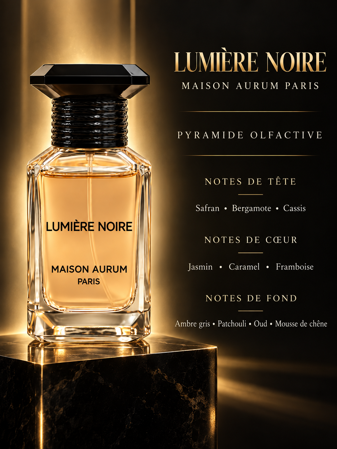Lumière Noire – Eau de Parfum 55 ml