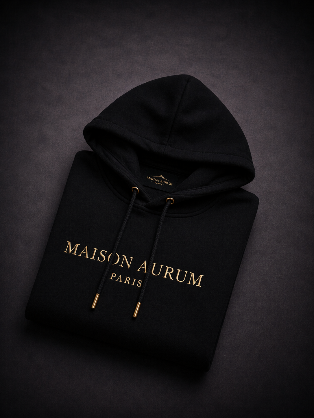 Pull Hoodie Signature Maison Aurum Paris